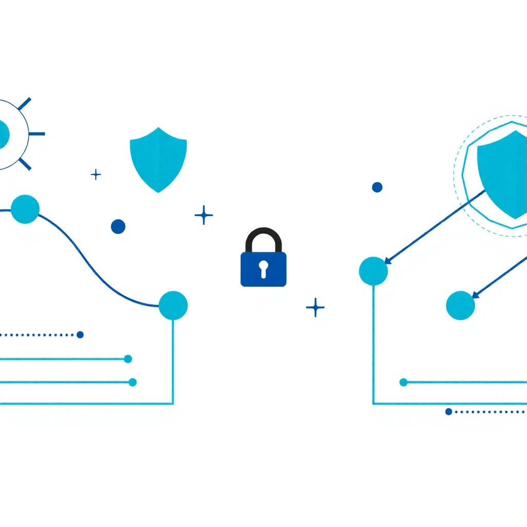 Data security and privacy illustration